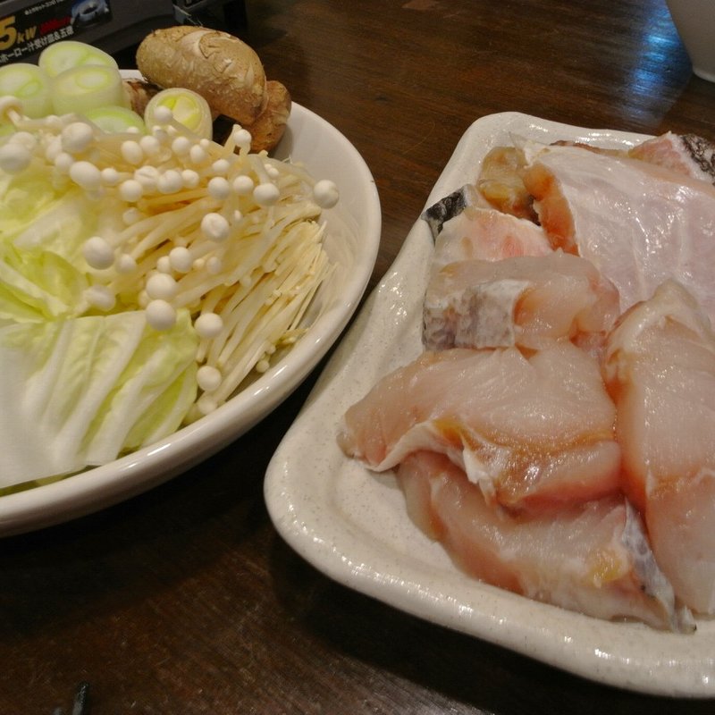 天然クエ鍋コース(おうちゃんの焼鳥)