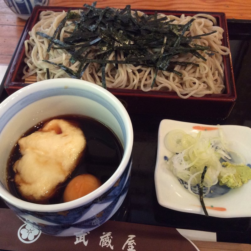 なめこそば(手打そば武蔵屋)