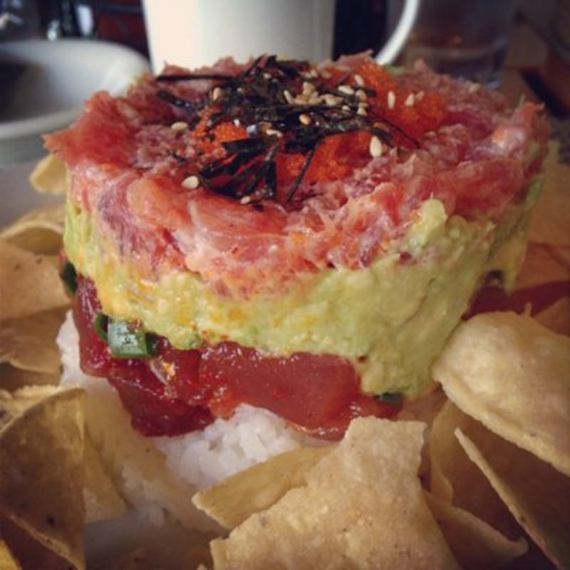 Ahi tower(Uncle’s Fish Market and Grill)