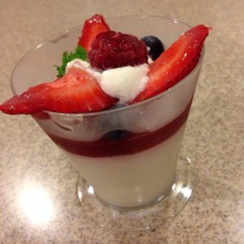 Panna cotta(Patisserie La Palme D’Or)