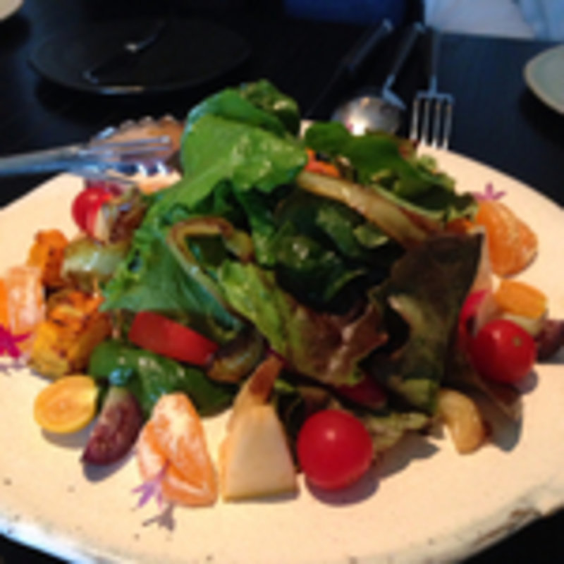 畑のサラダ(ラ・ボンヌターブル)