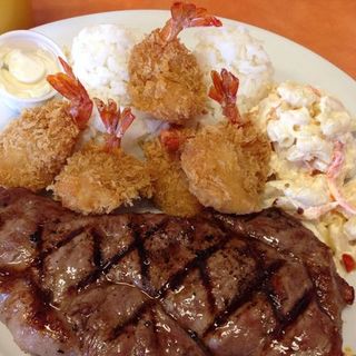Steak and shrimp(Ray’s Cafe)