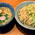 塩ガーリックつけ麺(百日紅)