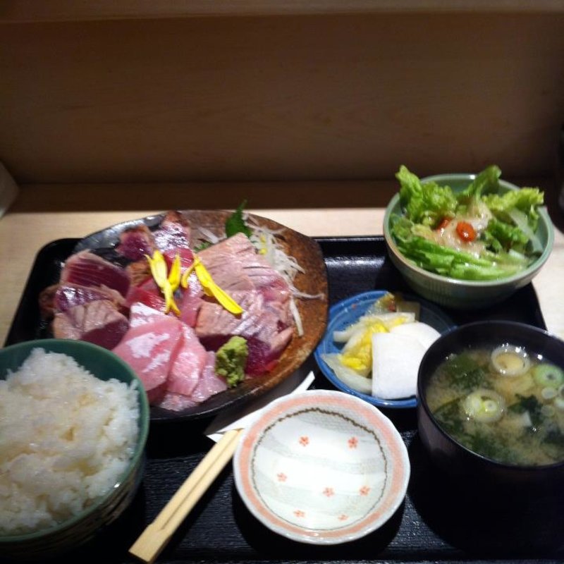 刺身定食(ランチ)(さかもと)