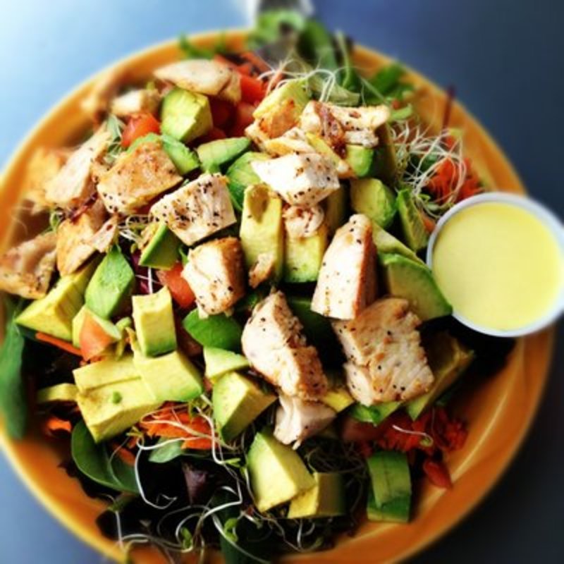 avocado chicken salad(Bogart’s Cafe)