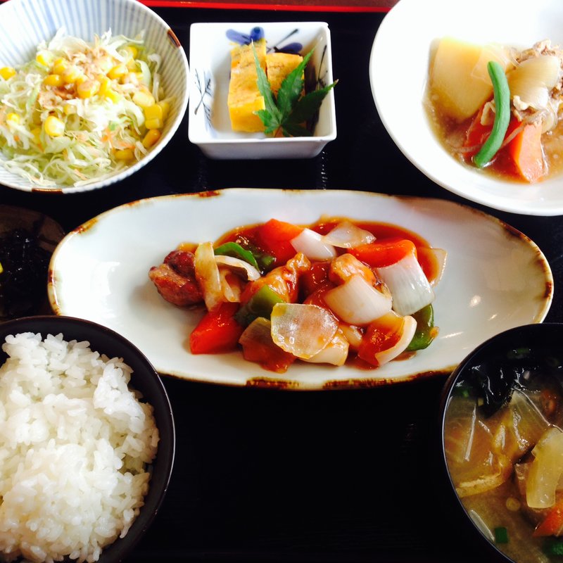そのぎ定食(道の駅　彼杵の荘)