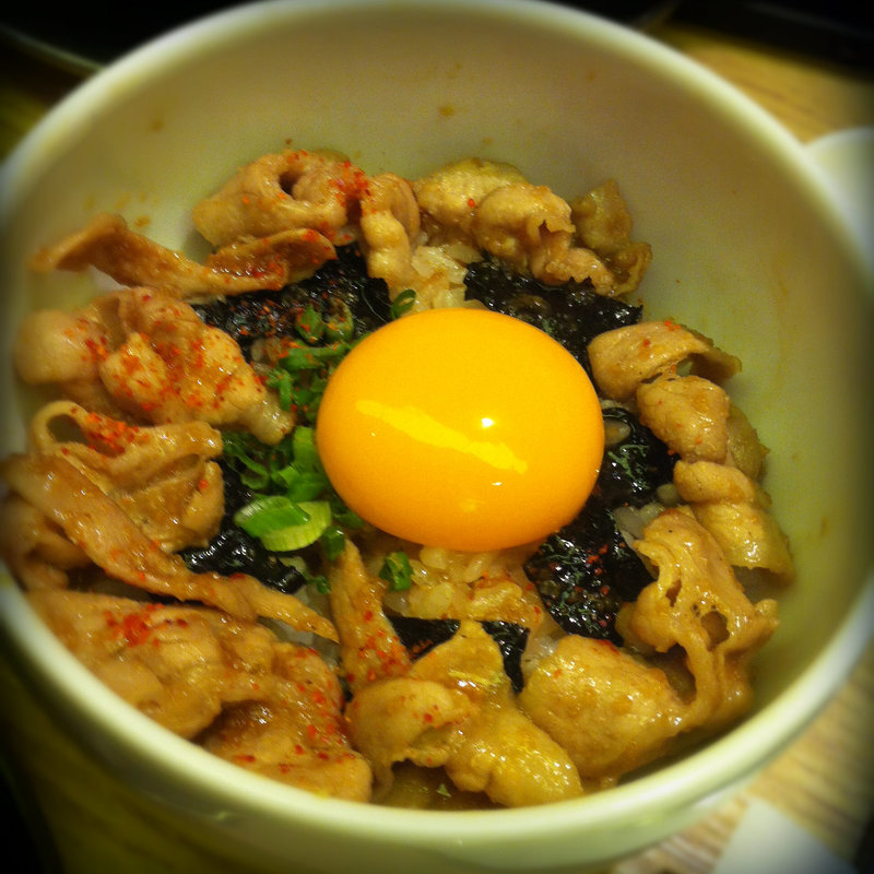 新潟米の豚力小丼(SANPOUTEI RAMEN)