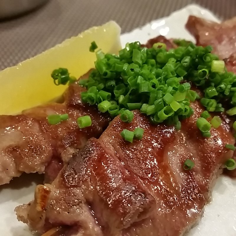 ネギ塩牛タン(路地裏酒場 とんぼ)