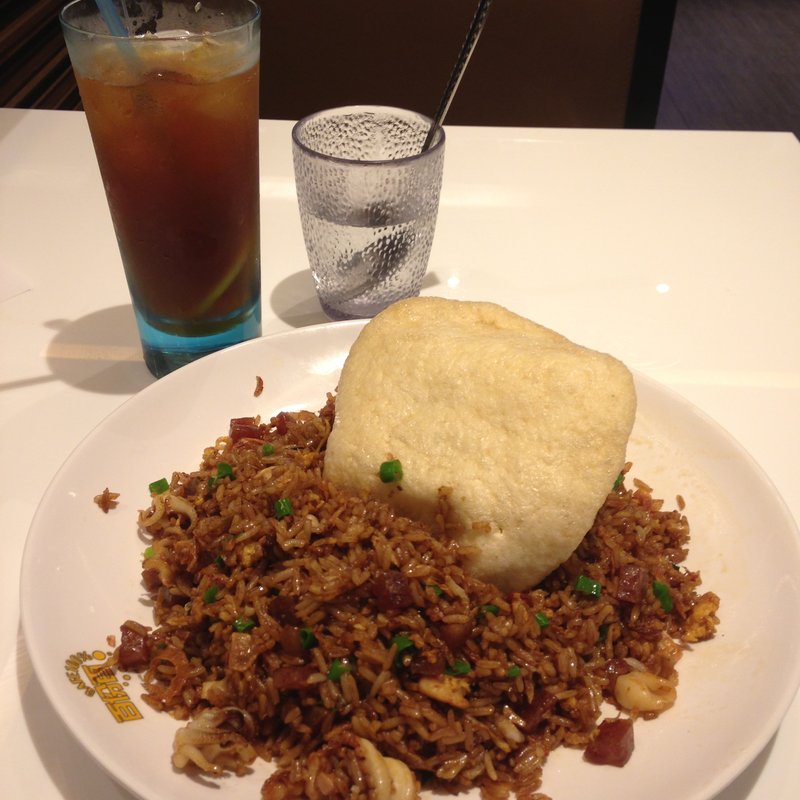 シーフードのナシゴレン(百份百餐廳)