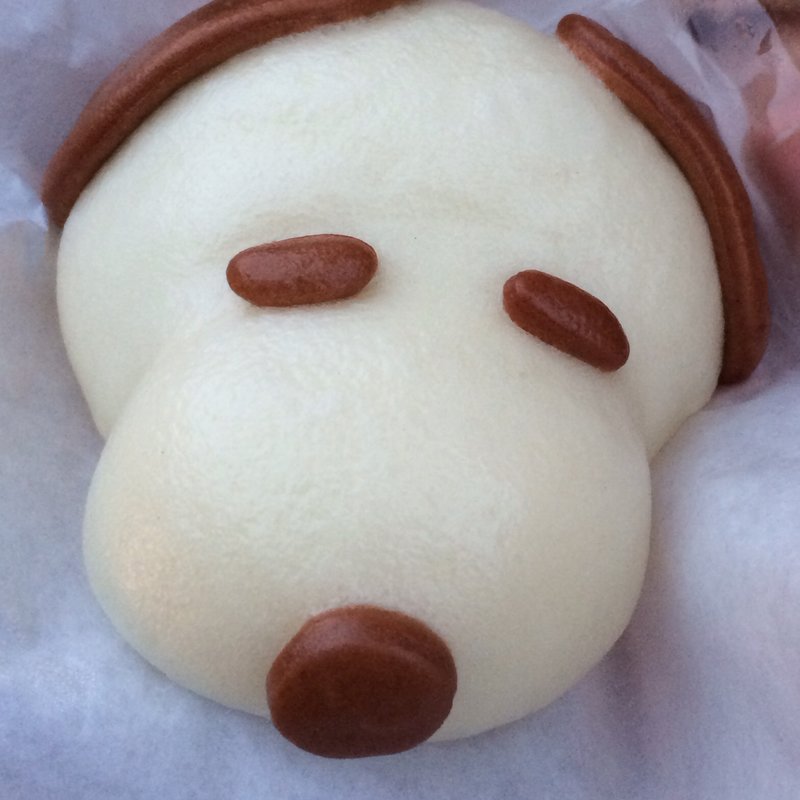 スヌーピーまん カスタード(ユニバーサルスタジオジャパン　フードカート )