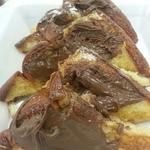 French toast with nutella