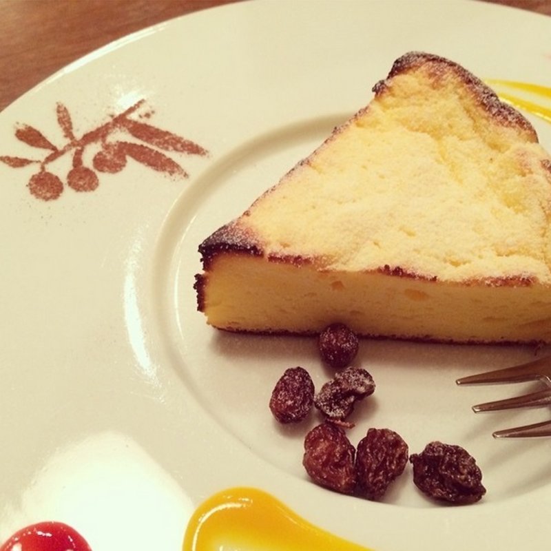 スフレチーズケーキ(地中海料理【AllaPace】アッラパーチェ)