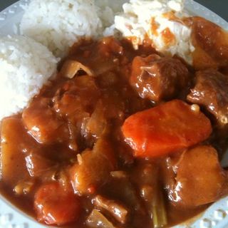 beef stew (Rainbow Drive-In)