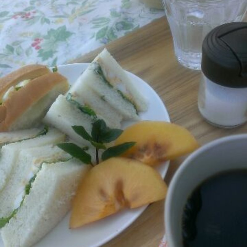 モーニングサービス(野菜とお花Cafe -野の花-)