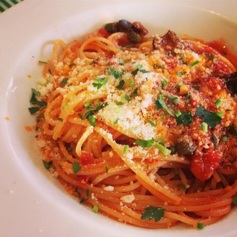 シンプルトマトのスパゲッティ(BARACCA Del Sole)