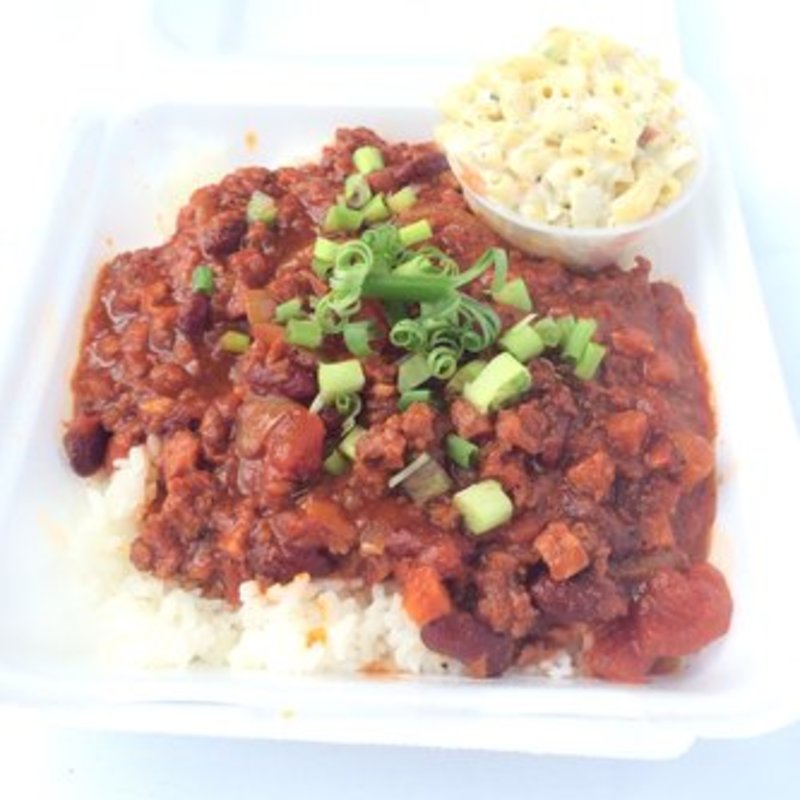 Hawaiian Style Chili(Lani’s Loco Moco)