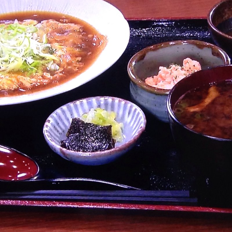 カキの卵とじ定食(ゑん )