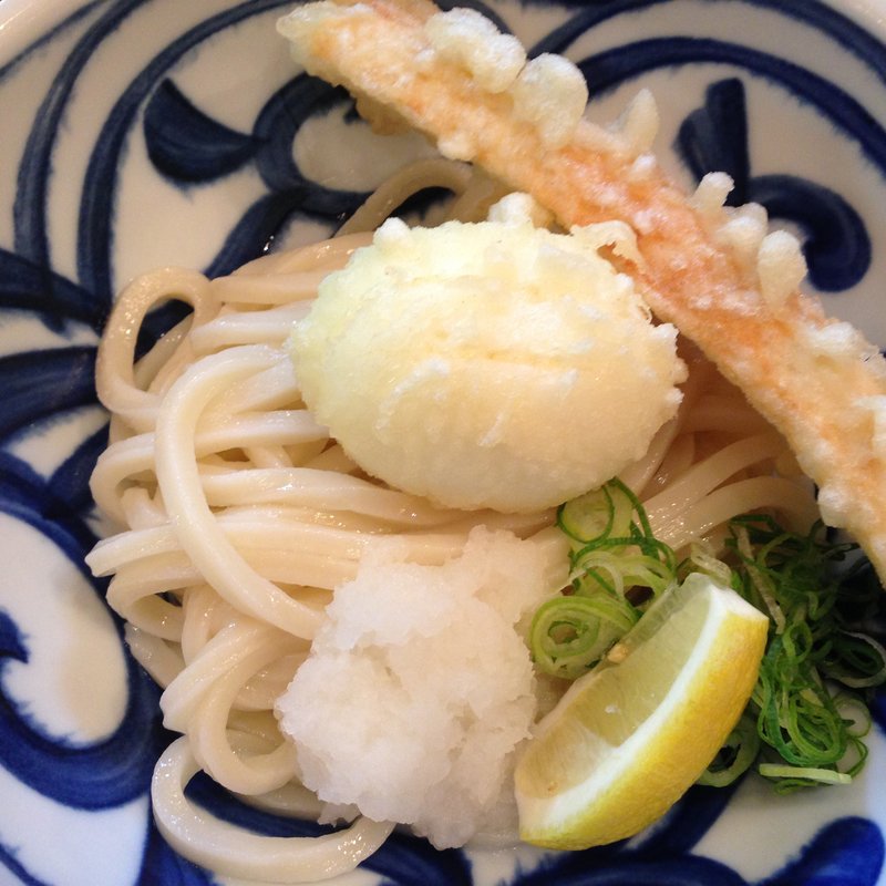 ちく玉天ぶっかけ(うどん四國 なんばウォーク東店)