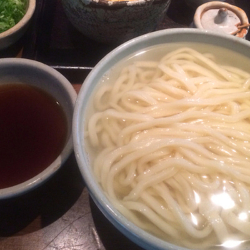 釜揚げうどん(釜竹 （かまちく）)