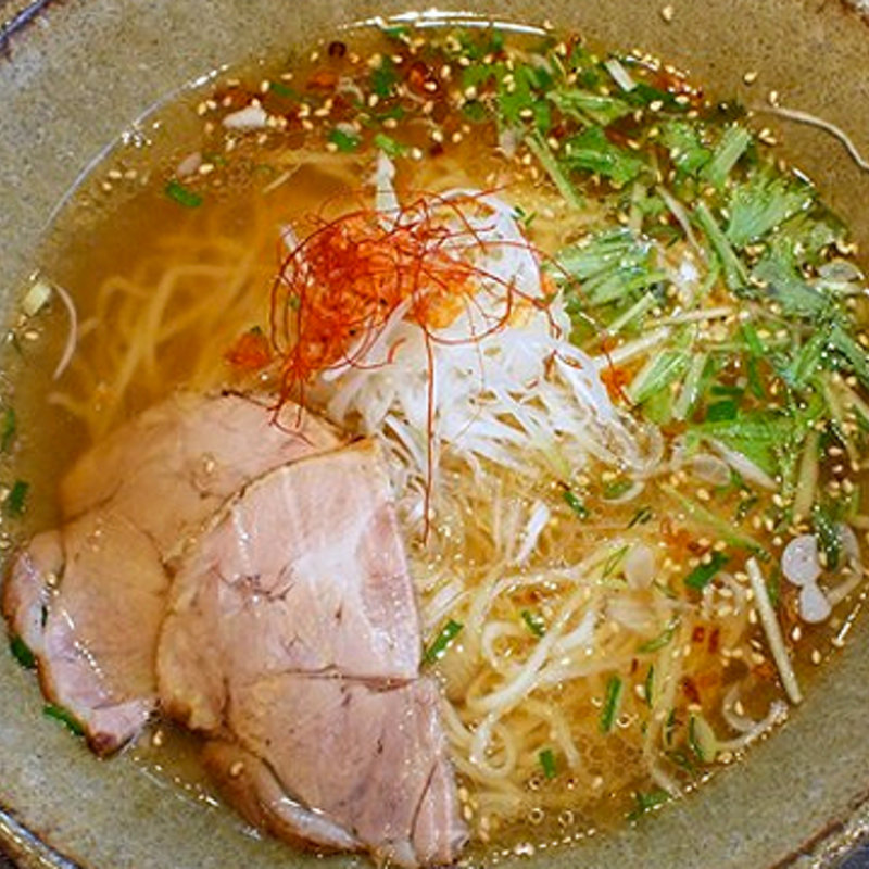 琥珀醤油拉麺(天雷軒 築地駅南 )