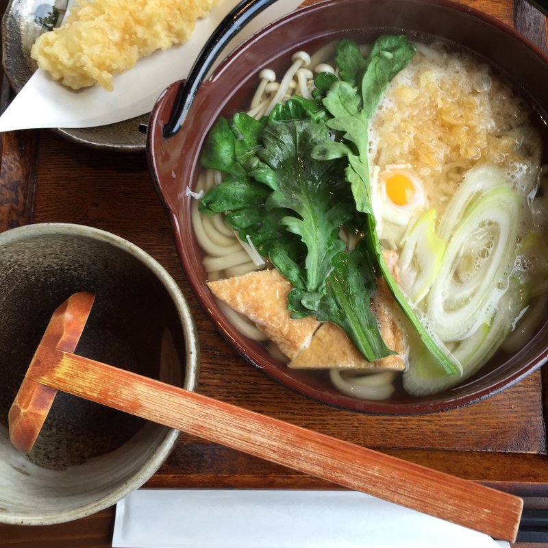 鍋焼きうどん(すぎのや)