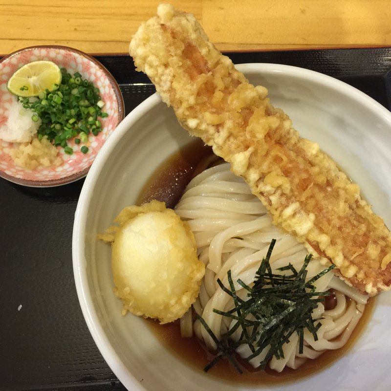 ちくたま天うどん(爽月 （そうげつ）)