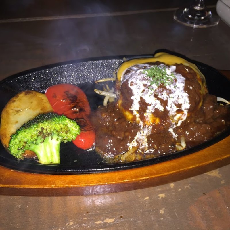 ハンバーグ(STEAK & BAR　SANKYU （ステーキ＆バー サンキュー）)