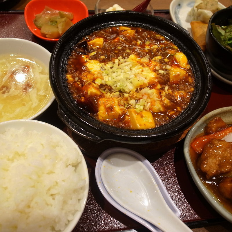 麻婆豆腐定食(四川餐館 京都ポルタ店 )