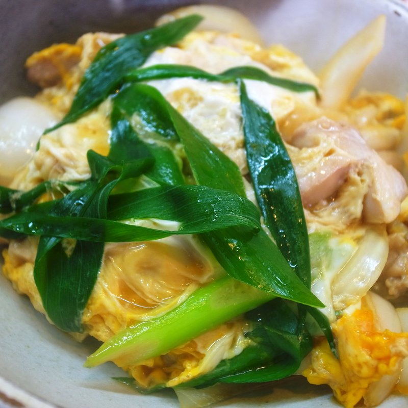  親子丼にミニうどん(柚子の木 )