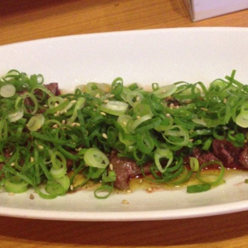 炙りレバー(加寿屋 藤井寺本店 （かすうどん KASUYA）)