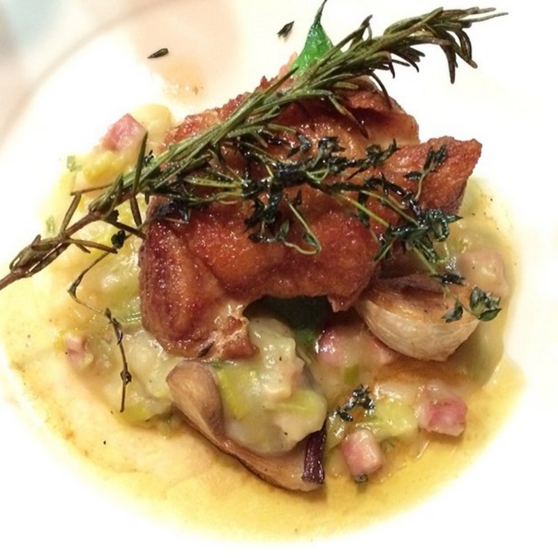 鶏の香草バーブ焼き(らきせぶ)