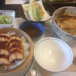 鰻セイロ天ぷら定食