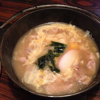 鶏雑炊(雑炊専門店 野武士)
