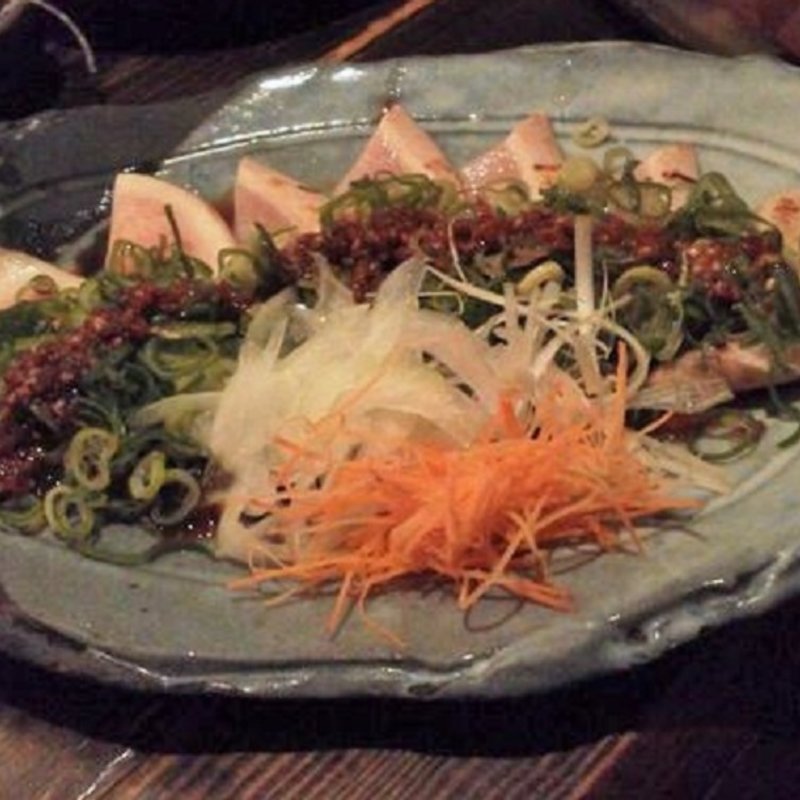 鶏のたたき～ねぎまみれ香味ポン酢で～(ほっとけや　河原町店)