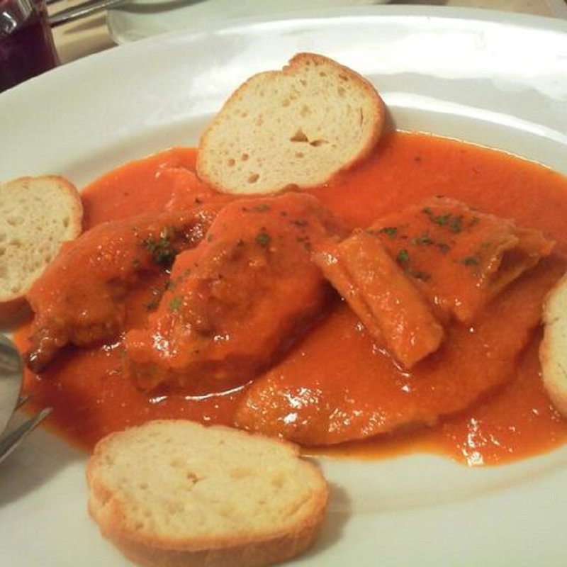 ウサギのトマト煮(ポルトガリア)