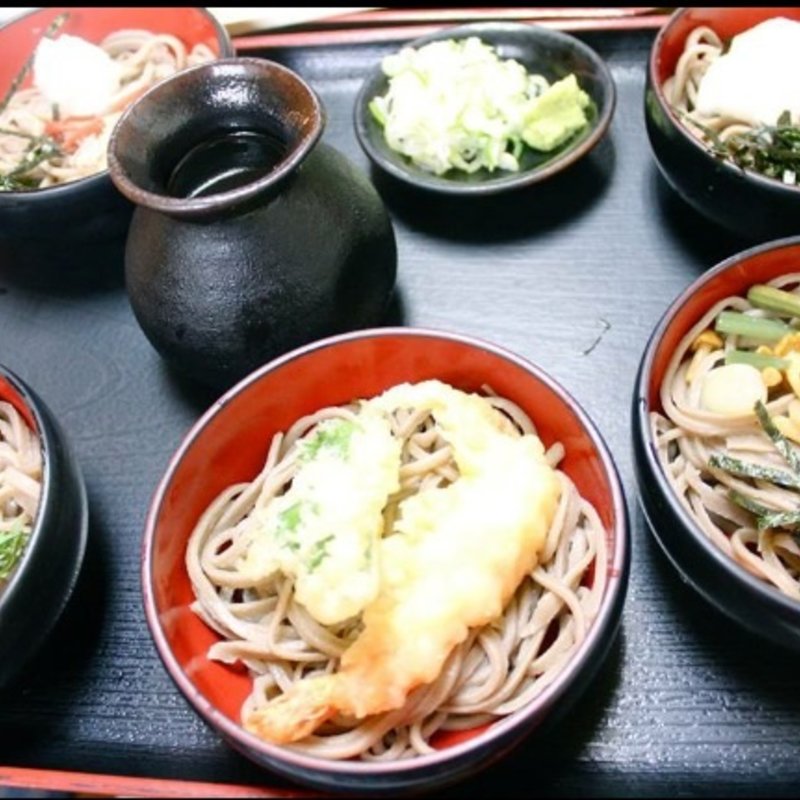 五色そば(みなとや)