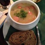 ソーセージ野菜スープ(Brauhaus Mitte)