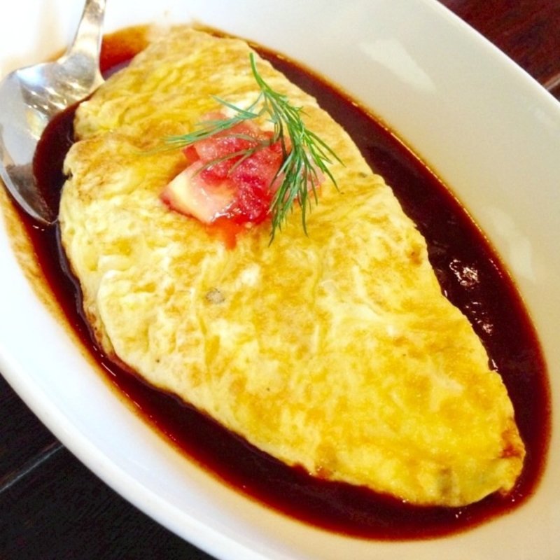 Cheese Omelette w Demi- glacé(Azabu)
