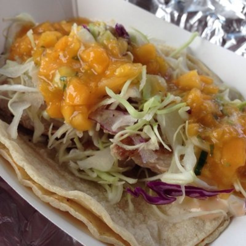 Fish tacos( Ono Steaks )