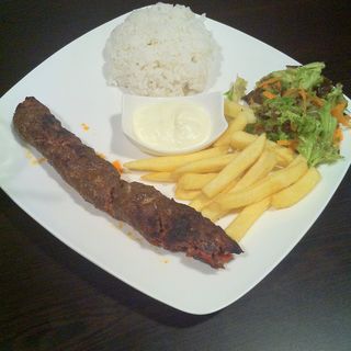 Spicy Adana Kebab (Beef and Lamb)(Turkish Cafe Istanbul)