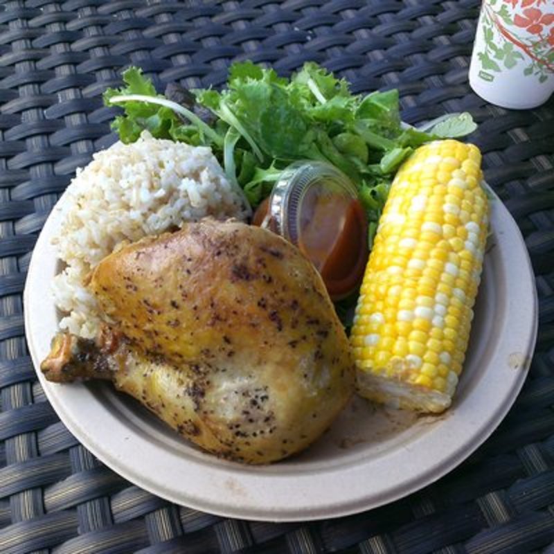 Waimanalo herb citrus chicken(Sweet Home Waimanalo Cafe   Market)