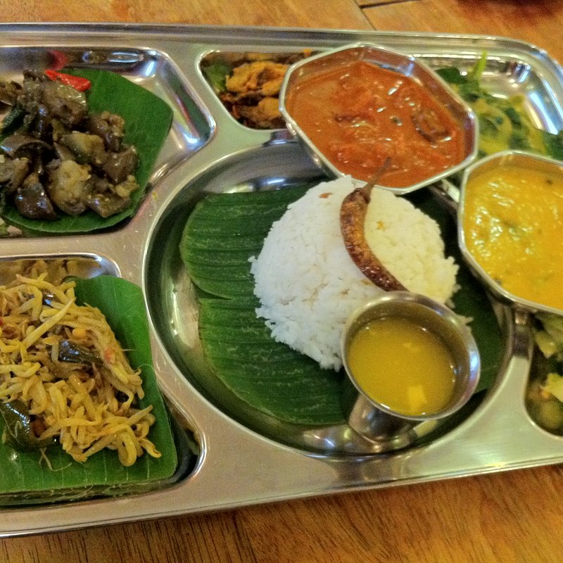 Banana Leaf - Vegetarian Thali Set(Fierce Curry House)