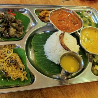 Banana Leaf - Vegetarian Thali Set(Fierce Curry House)