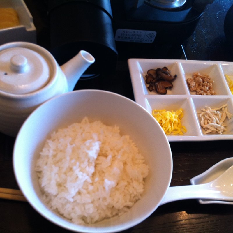 鶏飯（けいはん）(立川うまやの楽屋)