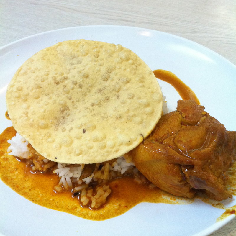 チキンカレーセット(RASA Food Arena)