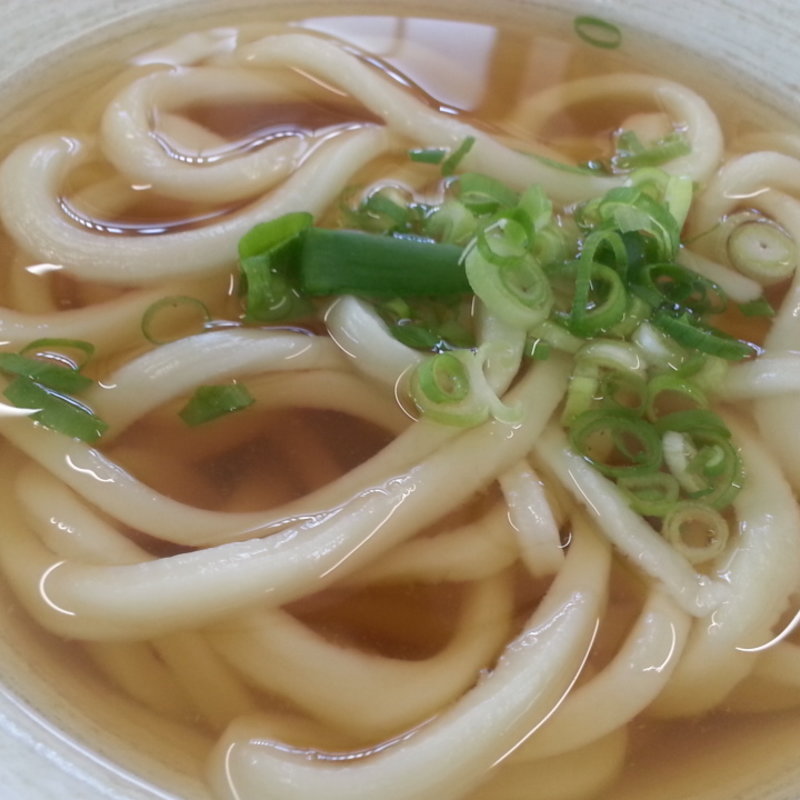 かけうどん　あつあつ(孫心 )