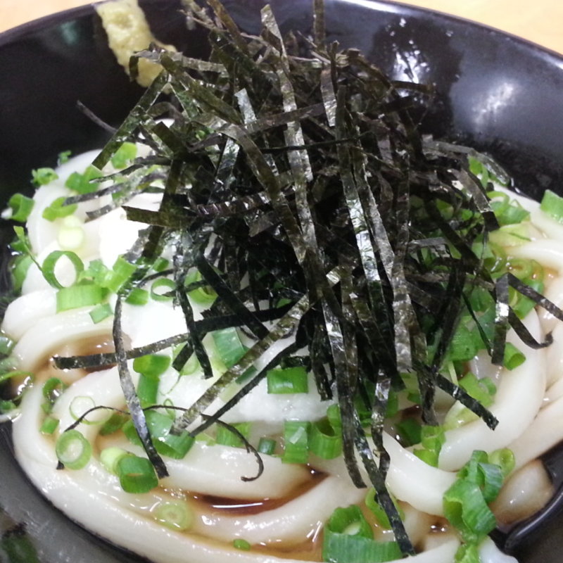 山かけうどん(三徳)