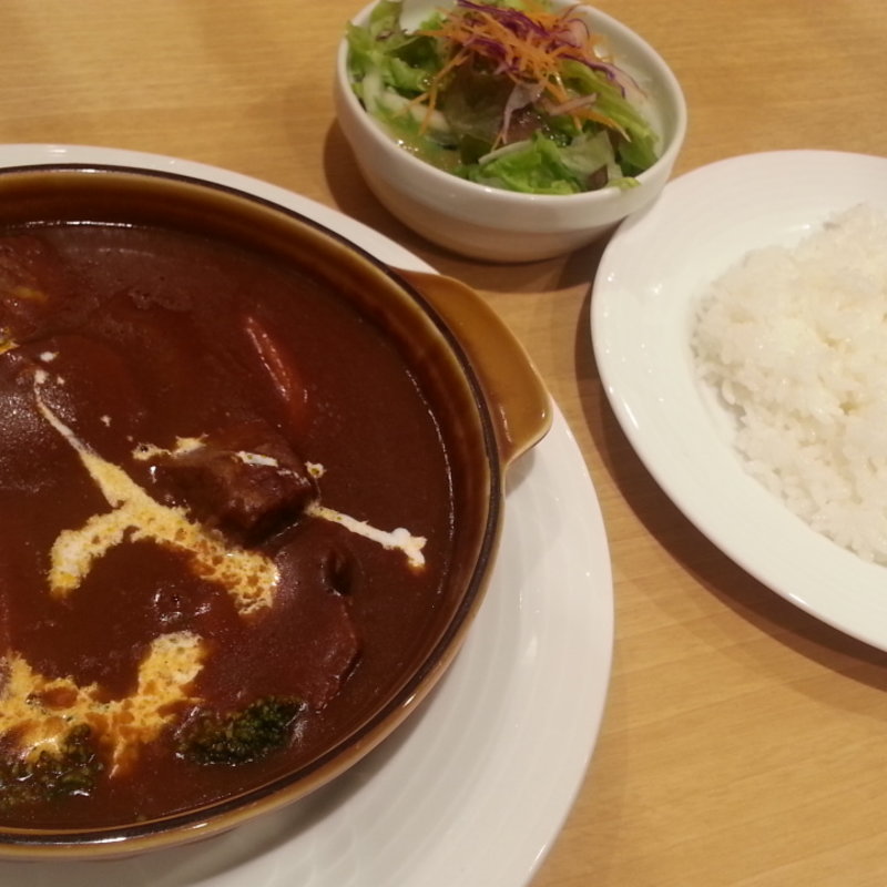 近江牛ビーフシチューセット(大津サービスエリア　レストラン)