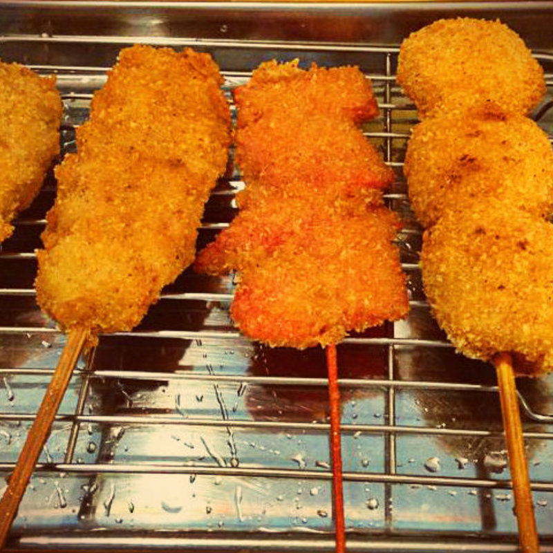 串かつ120円串(【閉店】串カツ田中 金山店)