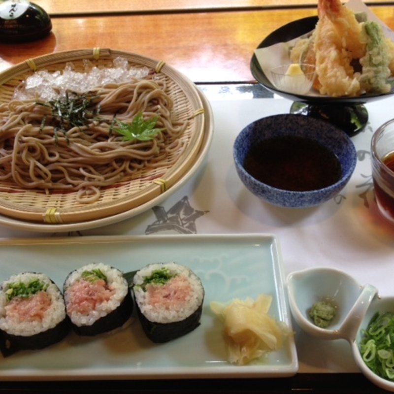 ざるそば定食(がんこ 岸和田五風荘 )